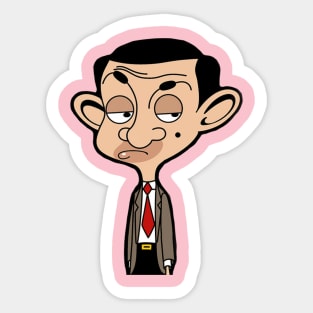 Mr. Bean Bad Day Sticker